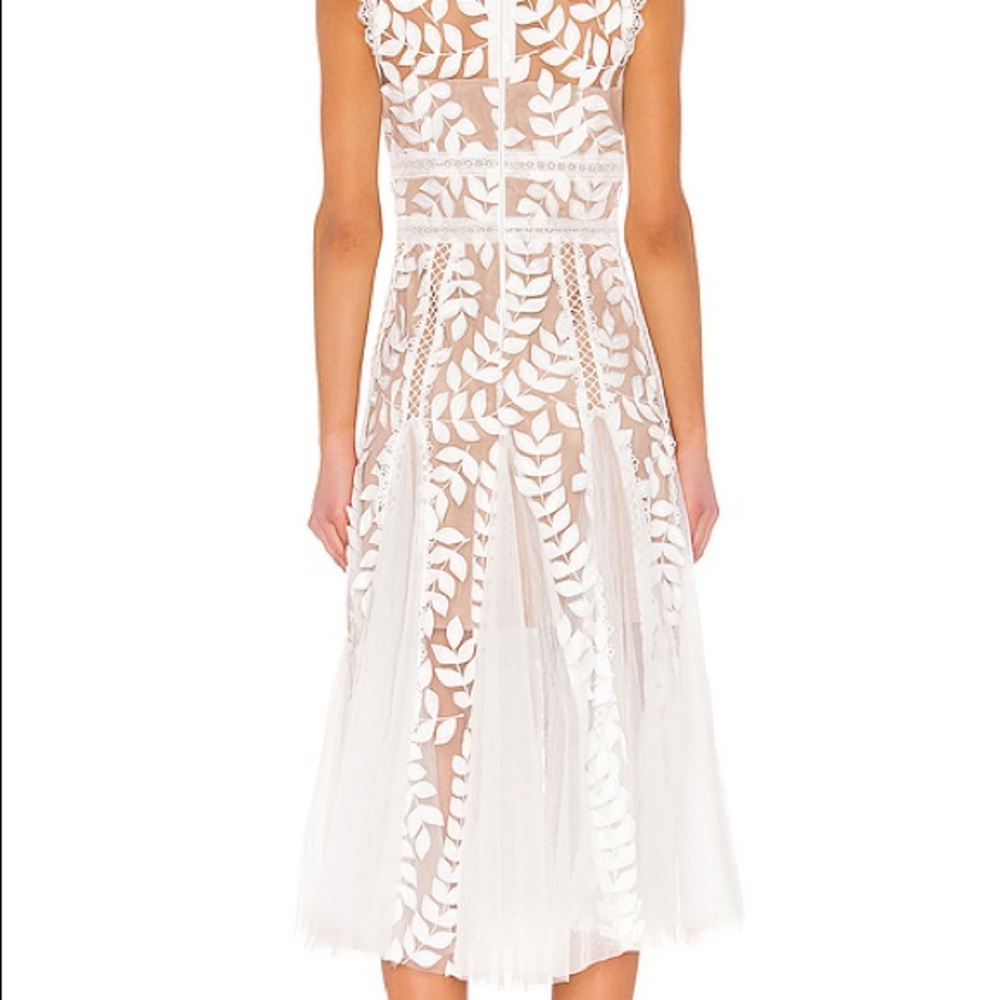 Bronx & Banco Saba Blanc Midi Dress